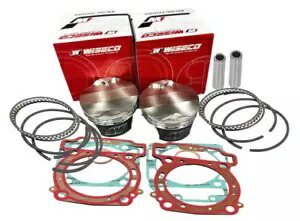 Can Am ディフェンダー HD10 Wiseco ピストンストックボア 91mm ピストントップエンドリビルドキット Can Am Defender HD10 Wiseco Pistons Stock Bore 91mm Piston Top End Rebuild Kit 【並行輸入品】