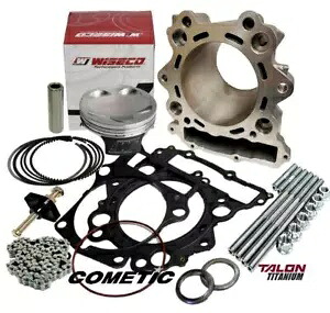 Raptor 660 102mm ビッグボア NIKASIL シリンダー再利用可能ノースリーブ 686 トップエンドキット Raptor 660 102mm Big Bore NIKASIL Cylinder Reusable NO SLEEVE 686 Top End Kit 【並行輸入品】
