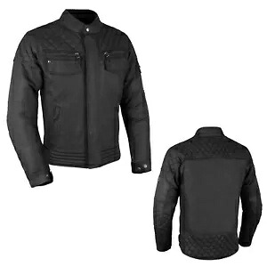 オックスフォード ハードウィック メンズ ワックス コットン オートバイ バイク ジャケット ブラック アーマー CE Oxford Hardwick Mens Wax Cotton Motorcycle Motorbike Jacket Black Armour CE 【並行輸入品】