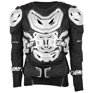 Leatt ボディ プロテクター 5.5 ホワイト アダルト S/M 160-172cm (5\'2\\\