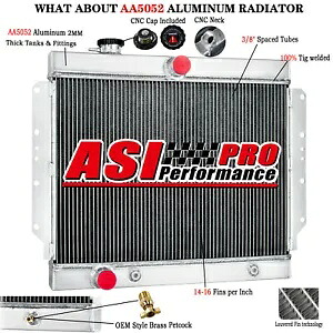 1959 1960 キャデラック デビル エルドラド 6.4L V8 用アルミニウム 4 列ラジエーター Aluminum 4 Row Radiator For 1959 1960 Cadillac DeVille Eldorado 6.4L V8 【並行輸入品】｜カスタムパーツ WORLD倉庫