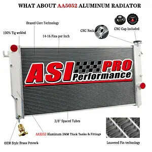 2 列アルミラジエーター 1994-2002 2000 ダッジラム 2500 ベース 5.9L ターボディーゼル用 2 Row Aluminum Radiator For 1994-2002 2000 Dodge Ram 2500 Base 5.9L Turbo Diesel 【並行輸入品】｜カスタムパーツ WORLD倉庫 56,760円