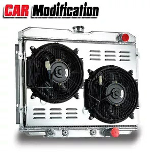 3 列アルミラジエーターシュラウドファン 1967-1970 フォードマスタング/マーキュリークーガー V8 3 Row Aluminum Radiator Shroud Fan For 1967-1970 Ford Mustang/Mercury Cougar V8 【並行輸入品】|カスタムパーツ WORLD倉庫
