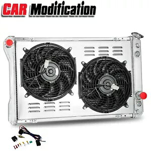 3 列ラジエーター + シュラウド ファン リレー 82-92 シボレー カマロ/ポンティアック ファイアバード トランザム用 3-Row Radiator+Shroud Fan Relay For 82-92 Chevy Camaro/Pontiac Firebird Trans Am 【並行輸入品】|カスタムパーツ WORLD倉庫