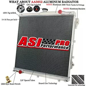3 列アルミラジエーター 2007-2014 トヨタ タンドラ SSR SR5 4.0L V6 3 Rows Aluminum Radiator For 2007-2014 Toyota Tundra SSR SR5 4.0L V6 【並行輸入品】