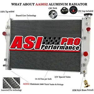 4 列ラジエーター 1993-2002 シボレー カマロ Z28/ポンティアック ファイアバード トランス 5.7L V8 AT に適合。 4Rows Radiator fit 1993-2002 Chevy Camaro Z28/Pontiac Firebird Trans 5.7L V8 AT 【並行輸入品】