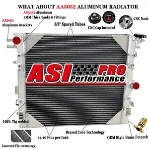 4 列アルミラジエーター 2007-2015 ジープラングラー JK MT 2008 2009 2010 2011 に適合 4 Rows Aluminum Radiator fit 2007-2015 Jeep Wrangler JK MT 2008 2009 2010 2011 【並行輸入品】