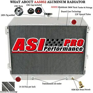 4 列アルミラジエーター 1970 1971 1972 ダッジ チャージャー コロネット プリムス GTX V8 用 4 Row Aluminum Radiator for 1970 1971 1972 Dodge Charger Coronet Plymouth GTX V8 【並行輸入品】