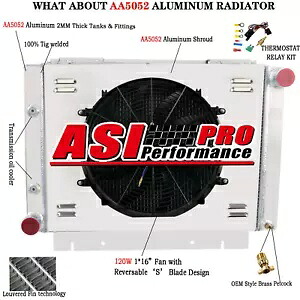 4 列アルミラジエーター + ファンシュラウドリレー 1960-1963 フォード ギャラクシー 500XL V8 用 4 Rows Aluminum Radiator+Fan Shroud Relay for 1960-1963 Ford Galaxie 500XL V8 【並行輸入品】｜カスタムパーツ WORLD倉庫