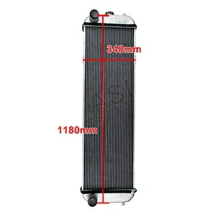 日立掘削機 ZX240-3/ZX250H-3/ZX250K-3F/ZX280LC-3 /ZX360W-3 用ラジエーター Radiator For Hitachi Excavator ZX240-3/ZX250H-3/ZX250K-3F/ZX280LC-3 /ZX360W-3 【並行輸入品】