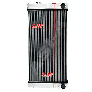 4655008 日立掘削機 ZAX??450-3 ZAX470-3 ZAX500-3 、ZAX520 用ラジエーター 4655008 RADIATOR For HITACHI EXCAVATOR ZAX450-3 ZAX470-3 ZAX500-3,ZAX520 【並行輸入品】