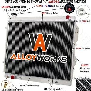 3 列アルミラジエーター 2000-2006 2003 2004 2005 タンドラ 3.4L 4.0L V6 3 Row Aluminum Radiator For 2000-2006 2003 2004 2005 Tundra 3.4L 4.0L V6 【並行輸入品】