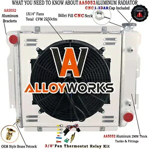 3 行ラジエーターファンシュラウドジープラングラー TJ/YJ シボレー GM V8 エンジン 1987-2006 3 Row Radiator Fan Shroud For Jeep Wrangler TJ/YJ Chevy GM V8 Engine 1987-2006 【並行輸入品】