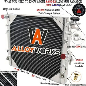 4 行アルミラジエーター 2007-2018 2009 2011 2013 ジープラングラー JK 3.6L 3.8L 4 Row Aluminum Radiator For 2007-2018 2009 2011 2013 Jeep Wrangler JK 3.6L 3.8L 【並行輸入品】｜カスタムパーツ WORLD倉庫