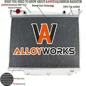 3 列アルミラジエーターフォードエクスペディションリンカーンナビゲーター 4.6L 5.4L 2000-2004 3Row Aluminum Radiator For Ford Expedition Lincoln Navigator 4.6L 5.4L 2000-2004 【並行輸入品】｜カスタムパーツ WORLD倉庫