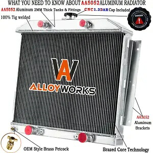 4 列アルミラジエーター 1951 1949 1950 マーキュリー車フラットヘッド構成用 4 Rows Aluminum Radiator for 1951 1949 1950 Mercury Car Flathead Configuration 【並行輸入品】｜カスタムパーツ WORLD倉庫