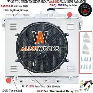 3 列ラジエーターシュラウドファンシボレーコロラド/ハマー H3 H3T/GMC キャニオン 3.5 5.3L 3 Row Radiator Shroud Fan For Chevy Colorado/Hummer H3 H3T/GMC Canyon 3.5 5.3L 【並行輸入品】｜カスタムパーツ WORLD倉庫 61,710円