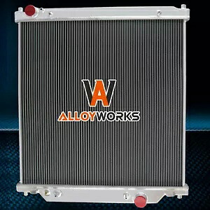 4 行アルミラジエーターフォード 6.0 パワーストローク F250 F350 F450 ディーゼル 2003-2007 4 Row Aluminum Radiator For Ford 6.0 Powerstroke F250 F350 F450 Diesel 2003-2007 【並行輸入品】