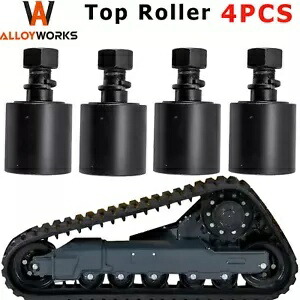 4 個のトップローラーキャリアローラーはクボタモデルクボタ KX101 68318-21900 に適合 4PCs Top Roller Carrier Roller Fits Kubota Model KUBOTA KX101 68318-21900 【並行輸入品】