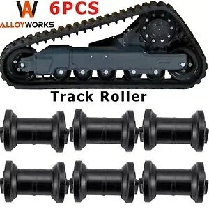 6 個アッパートップローラーキャリアローラー足回りクボタ U55-4 掘削機用 6PCs Upper Top Roller Carrier Roller Undercarriage For Kubota U55-4 Excavator 【並行輸入品】