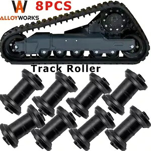 8x クボタ U55-4 掘削機足回り用アッパートップローラー 8x Upper Top Roller For Kubota U55-4 Excavator Undercarriage 【並行輸入品】