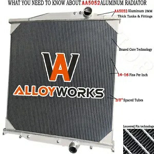 3 列ラジエーター 2003 2006 2007 2008 ボルボ VNL/2006 2007 マック CXN600 に適合 3 Row Radiator Fits For 2003 2006 2007 2008 Volvo VNL/2006 2007 Mack CXN600 【並行輸入品】