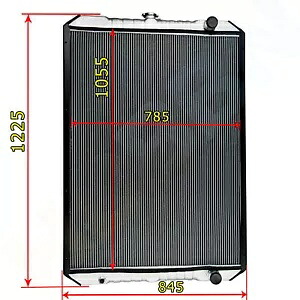 ラジエーター猫アーピラー E330C 330C E336CL 2108001 2049883 RADIATOR FOR CAT ERPILLAR E330C 330C E336CL 2108001 2049883 【並行輸入品】