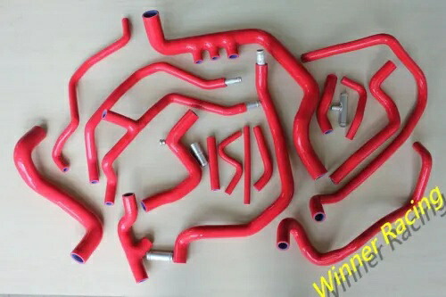 レッドシリコンホースキット ルノー メガーヌ 225 RS 2.0 16V 2002-2009 RED SILICONE HOSE KIT For RENAULT MEGANE 225 RS 2.0 16V 2002-2009 【並行輸入品】