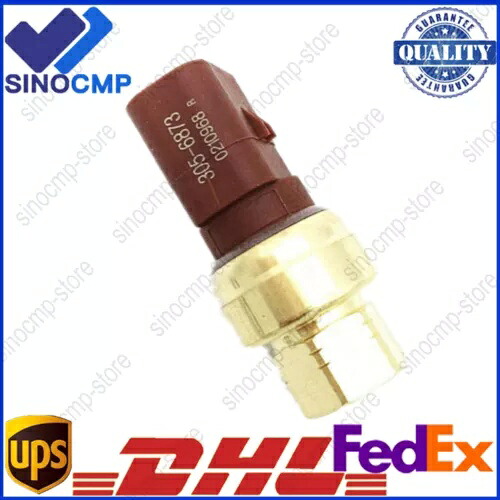 圧力センサー 305-6873 キャタピラー CAT C7.1 エンジン E320D2 323D2 掘削機用 Pressure Sensor 305-6873 For Catarpillar CAT C7.1 Engine E320D2 323D2 Excavator 【並行輸入品】 50,820円