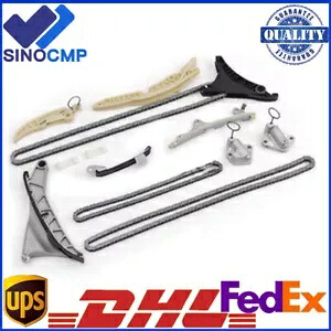 タイミングチェーンガイドテンショナーキットポルシェカイエンアウディ S4 A6 A8 Q7 EA839 3.0 Timing Chain Guides Tensioner Kit For Porsche Cayenne Audi S4 A6 A8 Q7 EA839 3.0 【並行輸入品】