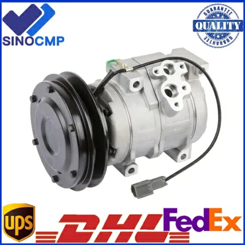 AC コンプレッサー 4431081 4436025 John Deere 600CLC 800C 450DLC 650DLC 850DLC AC Compressor 4431081 4436025 for John Deere 600CLC 800C 450DLC 650DLC 850DLC 【並行輸入品】｜カスタムパーツ WORLD倉庫
