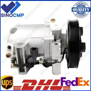 6PK 12V DKV11G AC コンプレッサー 92600-4Z000 日産セントラ 200SX 1.8L 2.0L 00-06 6PK 12V DKV11G AC Compressor 92600-4Z000 For Nissan Sentra 200SX 1.8L 2.0L 00-06 【並行輸入品】