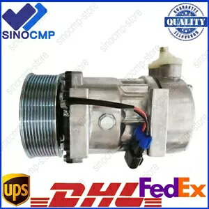 10S17C AC コンプレッサー 400102-00260 斗山 DX300LC-5 DX340LC-5 DX380LC-5 10S17C AC Compressor 400102-00260 For Doosan DX300LC-5 DX340LC-5 DX380LC-5 【並行輸入品】