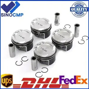 4x ピストン & リングセット CR 10.2 BMW 330i 430i F30 F32 F56 G20 G30 B46 B48 2.0用 4x Pistons & Rings Set CR 10.2 For BMW 330i 430i F30 F32 F56 G20 G30 B46 B48 2.0 【並行輸入品】