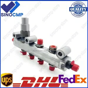 キャタピラー C6.4 エンジン 320D 323D 掘削機のための燃料コモン レール アセンブリ 438-3416 Fuel Common Rail Assy 438-3416 For Caterpillar C6.4 Engine 320D 323D Excavator 【並行輸入品】｜カスタムパーツ WORLD倉庫 67,155円