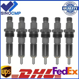6 個燃料インジェクター 4063212 4025334 カミンズ 6BT 5.9L ディーゼルエンジン用 6Pcs Fuel Injector 4063212 4025334 For Cummins 6BT 5.9L Diesel Engine 【並行輸入品】