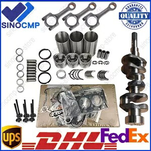 D782 D782-BH エンジン再構築キット - クボタ エンジン トラクター用クランクシャフト & ロッド D782 D782-BH Engine Rebuild Kit - Crankshaft & Rods For Kubota Engine Tractor 【並行輸入品】｜カスタムパーツ WORLD倉庫