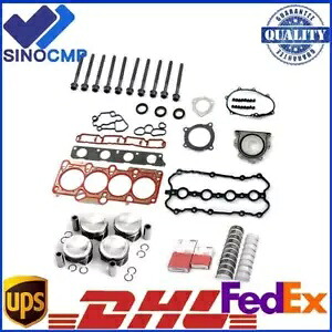 エンジンオーバーホール再構築ガスケットキット ピストン付き VW ゴルフ R アウディ S3 TTS 2.0 CDL用 Engine Overhaul Rebuild Gasket Kit w/ Pistons for VW Golf R Audi S3 TTS 2.0 CDL 【並行輸入品】|カスタムパーツ WORLD倉庫