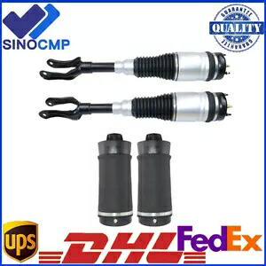 フロント&リアエアサスペンションストラット+スプリング 2011-2015 Jeep Grand Cherokee用 Front & Rear Air Suspension Struts + Springs For 2011-2015 Jeep Grand Cherokee 【並行輸入品】