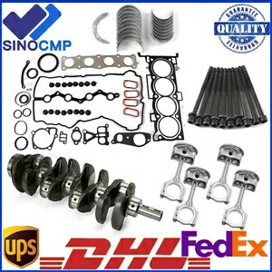 G4KJ エンジン オーバーホール リビルドキット - ヒュンダイ キア 2.4L 用クランクシャフト & コンロッド G4KJ Engine Overhaul Rebuild Kit - Crankshaft & Conrods for Hyundai Kia 2.4L 【並行輸入品】