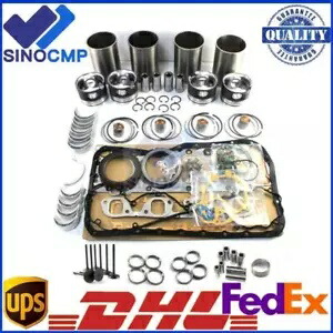 4HF1 エンジンオーバーホール再構築キット & バルブいすゞフォークリフト 8-97095-585-0 4HF1 Engine Overhaul Rebuild Kit & Valves For Isuzu Forklift Truck 8-97095-585-0 【並行輸入品】