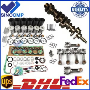 H07C H07CT エンジンリビルドキット - クランクシャフト & 6x コンロッド 日野日立 EX220-5用 H07C H07CT Engine Rebuild Kit -Crankshaft & 6x Conrod for Hino Hitachi EX220-5 【並行輸入品】