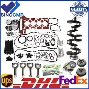 N20 2.0L エンジンオーバーホール再構築キット クランクシャフト - BMW 用コンロッドタイミングキット N20 2.0L Engine Overhaul Rebuild Kit Crankshaft - Con Rods Timing Kit For BMW 【並行輸入品】