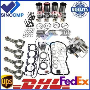 4HK1 エンジン再構築キット & コンロッド & 燃料噴射ポンプ いすゞ シボレー NPR 用 4HK1 Engine Rebuild Kit & Conrod & Fuel Injection Pump For Isuzu Chevrolet NPR 【並行輸入品】