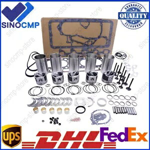 クボタエンジン掘削機トラクター用 F2503 エンジンオーバーホールリビルドキット F2503 Engine Overhaul Rebuild Kit for Kubota Engine Excavator Tractor 【並行輸入品】