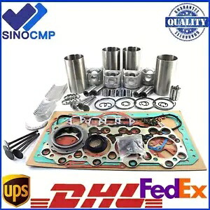 K4M エンジンリビルドキット 三菱発電機 掘削機 ディガー ローダー トラクター用 K4M Engine Rebuild Kit for Mitsubishi Generator Excavator Digger Loader Tractor 【並行輸入品】