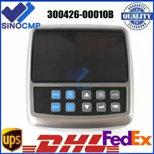 300426-00010B 斗山大宇掘削機 CRAWLER 用モニター表示パネル 300426-00010B Monitor Display Panel for Doosan Daewoo Excavator CRAWLER 【並行輸入品】