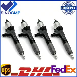 4 個燃料インジェクター 095000-9690 1J500-53051 クボタ V3800 V3800T ディーゼルエンジン用 4Pcs Fuel Injector 095000-9690 1J500-53051 For Kubota V3800 V3800T Diesel Engine 【並行輸入品】