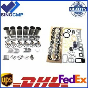 FE6 FE6T FE6TA エンジン再構築キット バルブ付き 日産フォークリフトトラック バス 6.9L用 FE6 FE6T FE6TA Engine Rebuild Kit w/Valves For Nissan Forklift Trucks Bus 6.9L 【並行輸入品】