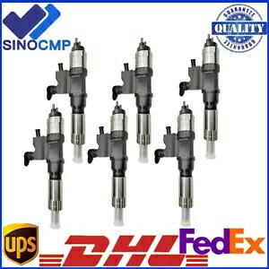 6 個燃料インジェクター 095000-5006 いすゞ 4JH1 4HK1 4HK1-TCC 4HK1-TCS エンジン NPR 6Pcs Fuel Injector 095000-5006 For Isuzu 4JH1 4HK1 4HK1-TCC 4HK1-TCS Engine NPR 【並行輸入品】